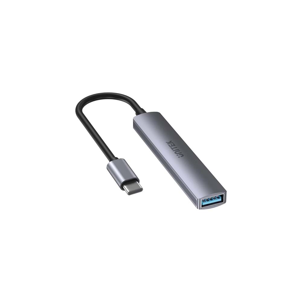 UNITEK Type-C to 4 Port USB Hub – 1 x USB 3.0 + 3 x USB 2.0 – H1208B