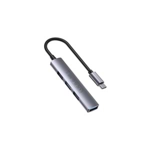 UNITEK Type-C to 4 Port USB Hub – 1 x USB 3.0 + 3 x USB 2.0 – H1208B