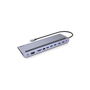 UNITEK USB-C 11in1 Universal Dock – MST Destekli – D1022B