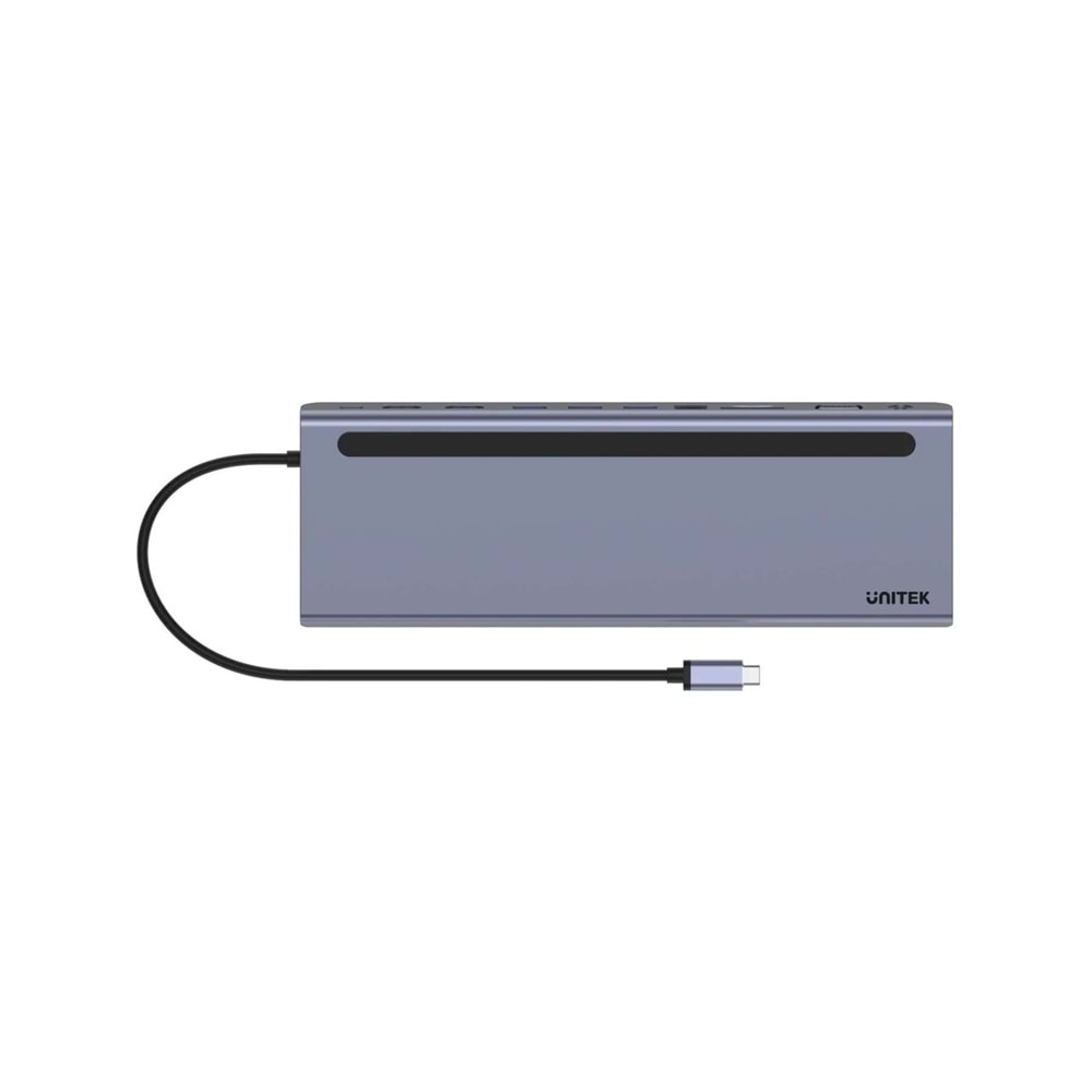 UNITEK USB-C 11in1 Universal Dock – MST Destekli – D1022B