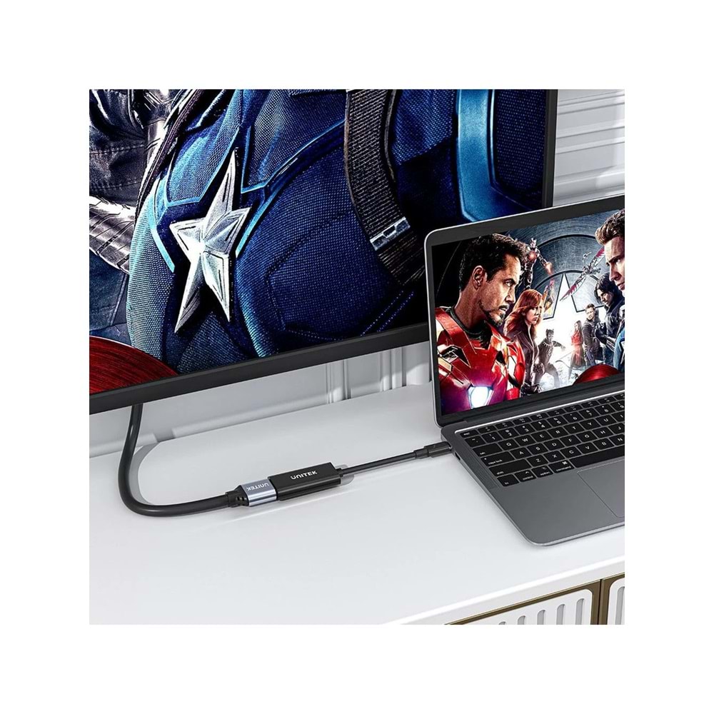 UNITEK USB-C to HDMI Adaptör – 4K@60Hz – V1421A