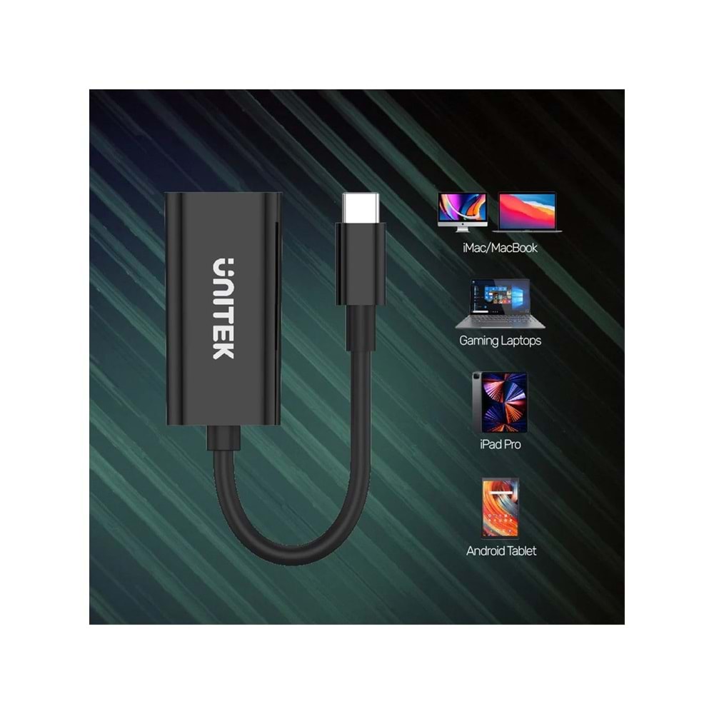 UNITEK USB-C to HDMI Adaptör – 4K@60Hz – V1421A