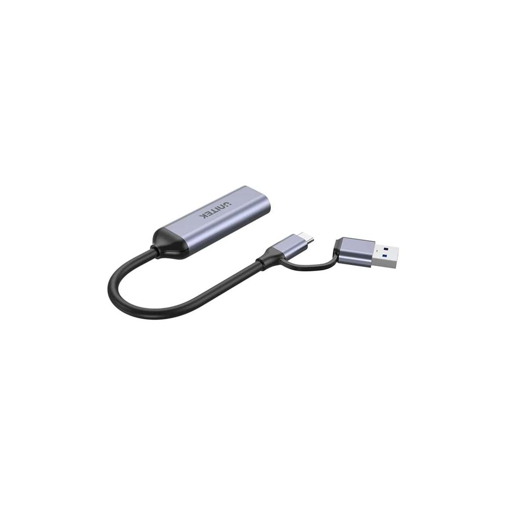 UNITEK 4K Video Capture Kart – HDMI to USB-C/A – V1167A