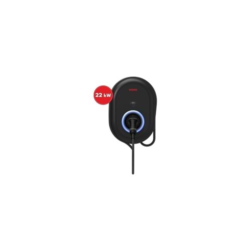 Vestel EVC04 22 kW Kablolu Elektrikli Araç Şarj İstasyonu