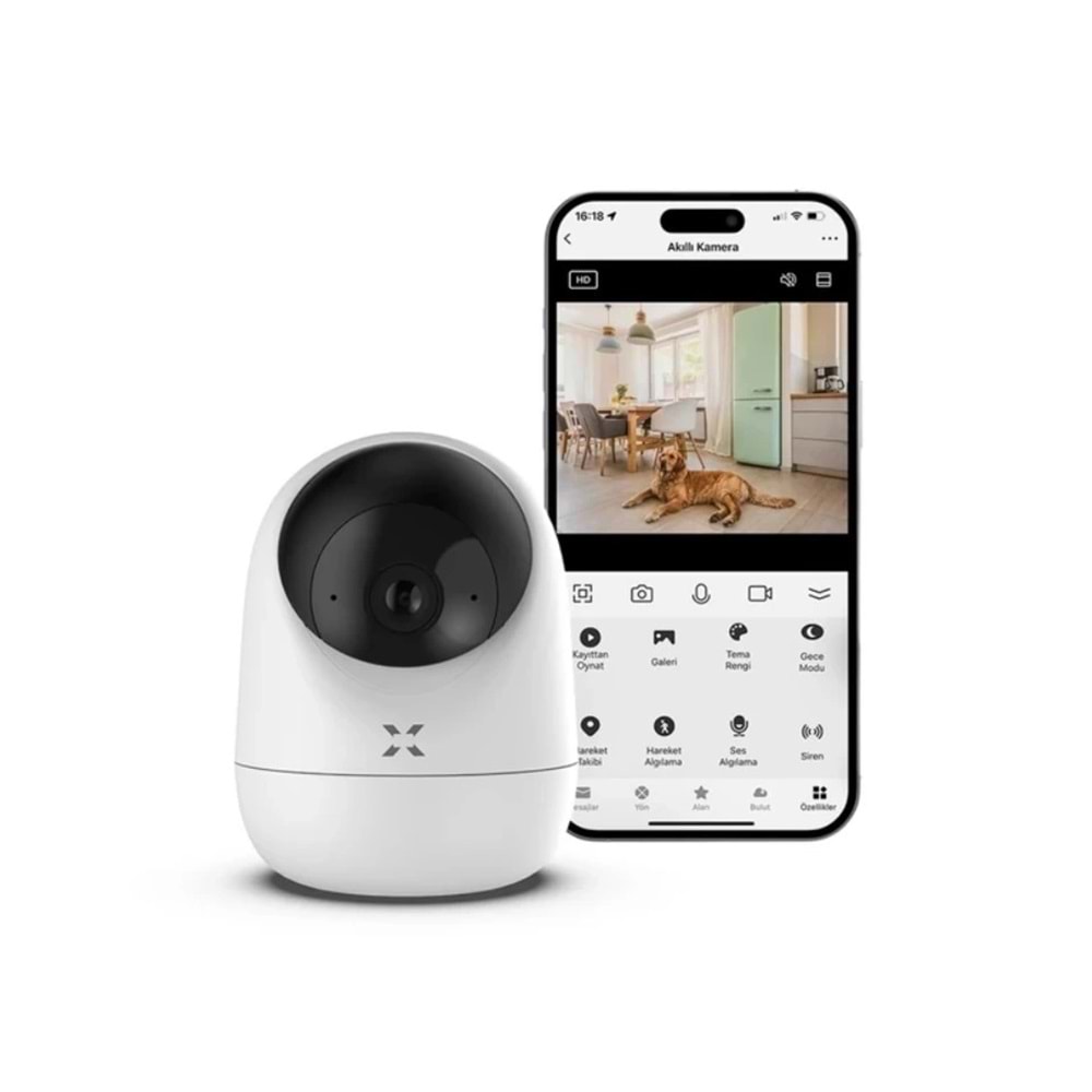 Xenon X7205 Full HD Gece Görüşlü Kablolu Güvenlik Kamerası