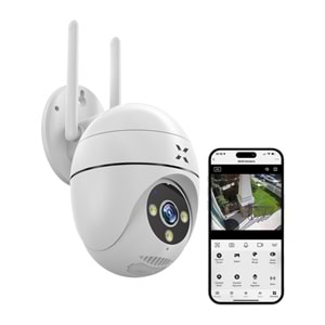 Xenon X7266 3MP Full HD Wi-Fi Gece Görüşlü Güvenlik Kamerası