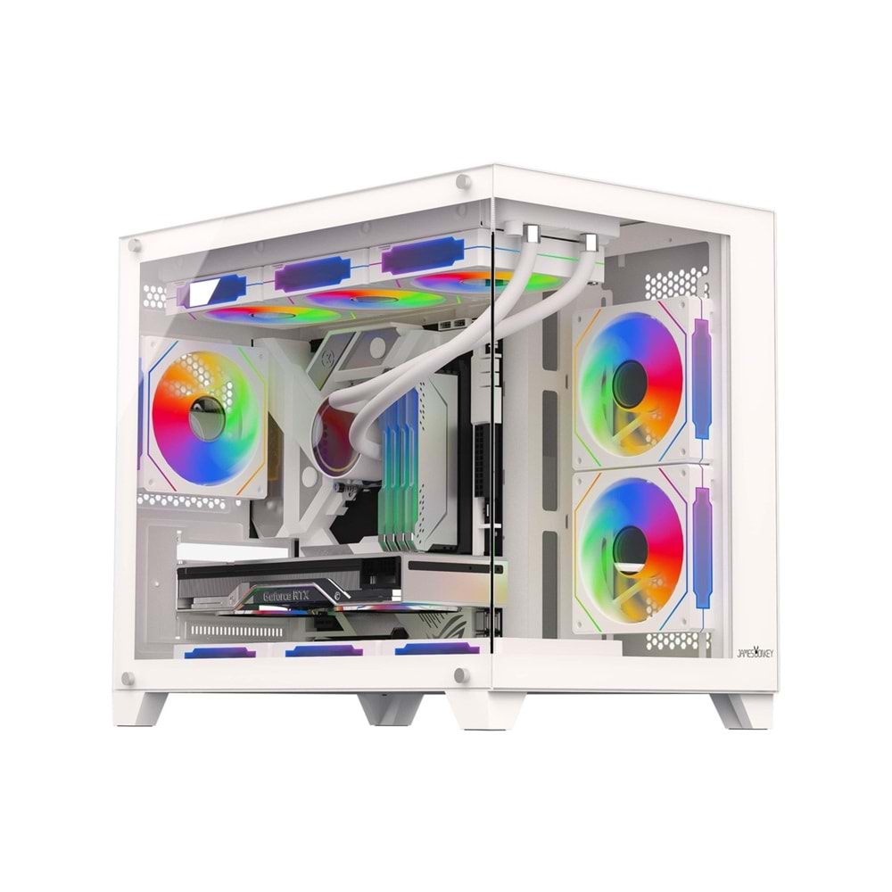 James Donkey Stark S700 Beyaz Gaming Kasa (NO PSU)