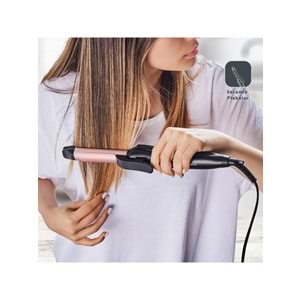 Homend Hairmony 4605H 2'si 1 Arada Saç Düzleştirici ve Maşa