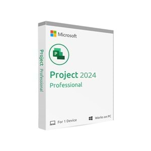 Microsoft Project Professional 2024 – Gantt Diyagramlı Proje Takibi ESD (EP2-07000)