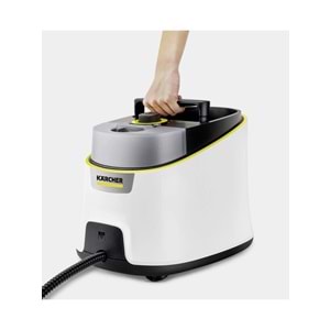 Kärcher SC 4 Deluxe Beyaz Buharlı Temizlik Makinesi – Geniş Alanlar İçin Etkili Buhar Gücü