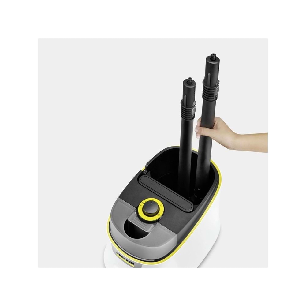 Kärcher SC 4 Deluxe Beyaz Buharlı Temizlik Makinesi – Geniş Alanlar İçin Etkili Buhar Gücü