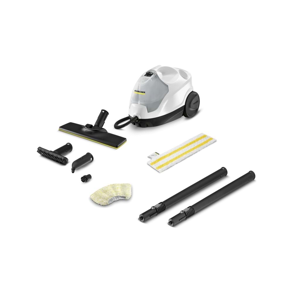 Kärcher SC 4 EasyFix Beyaz Buharlı Temizlik Makinesi – Hijyenik ve Pratik Kullanım