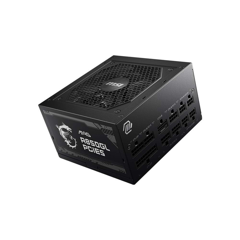 MSI MAG A850GL PCIe 5.0 White 850W 80+ GOLD Power Supply