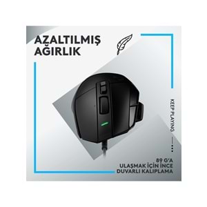 Logitech G G502 X Hero Kablolu Gaming Mouse