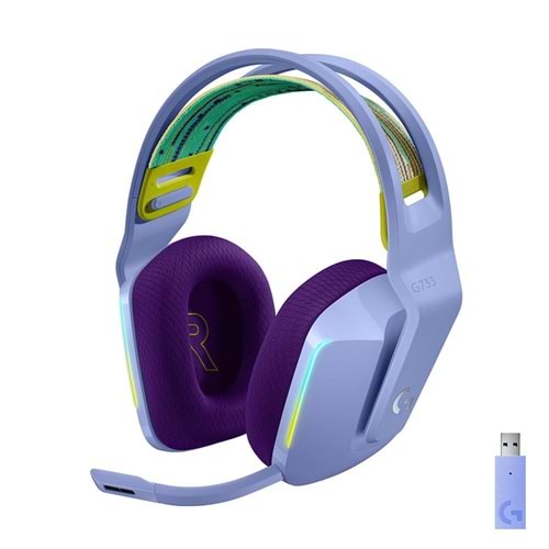 Logitech G G733 Gaming Kulaklık Lila 981-000890