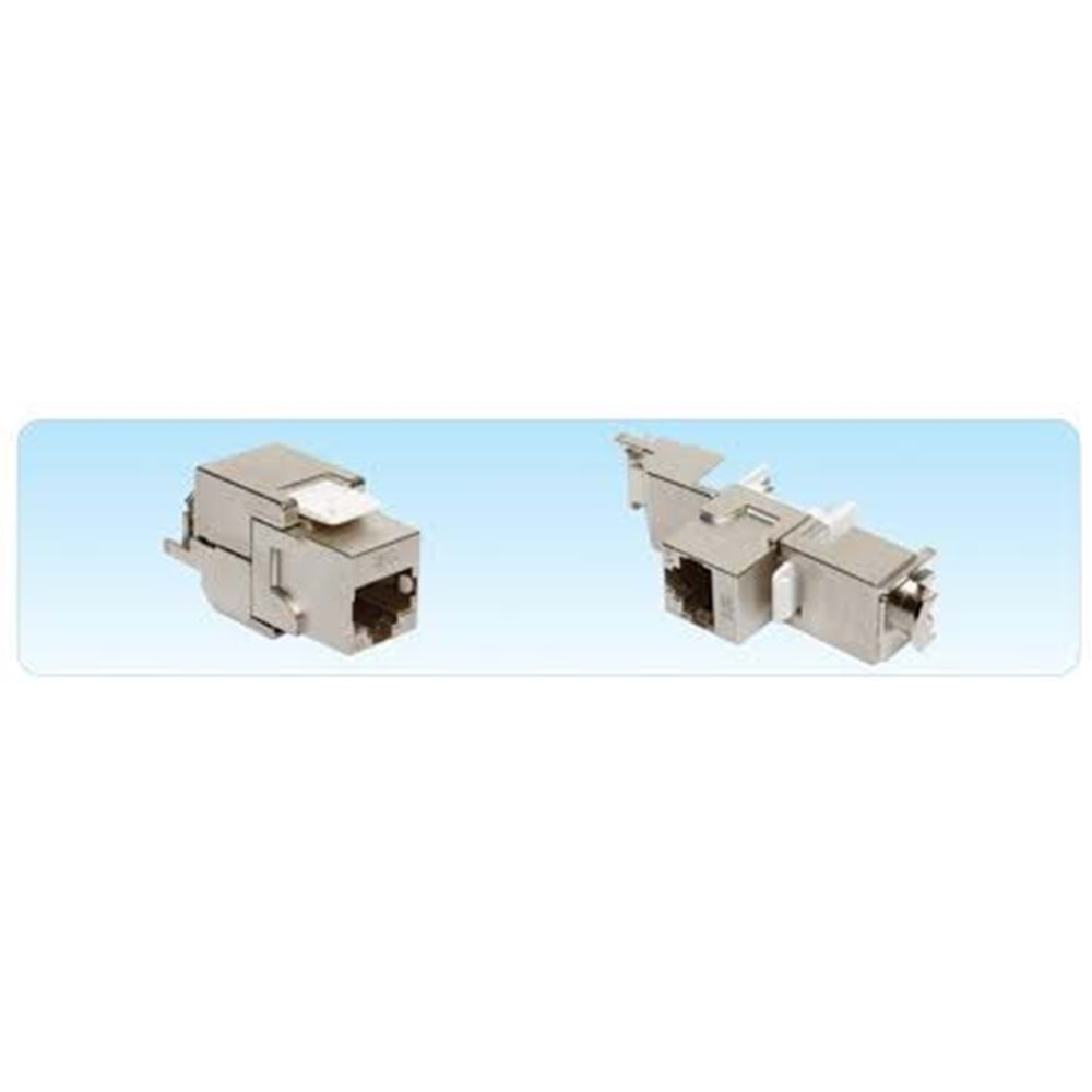 HCS UTP Cat6A Tolless Keystone Jack (J6A-00856)