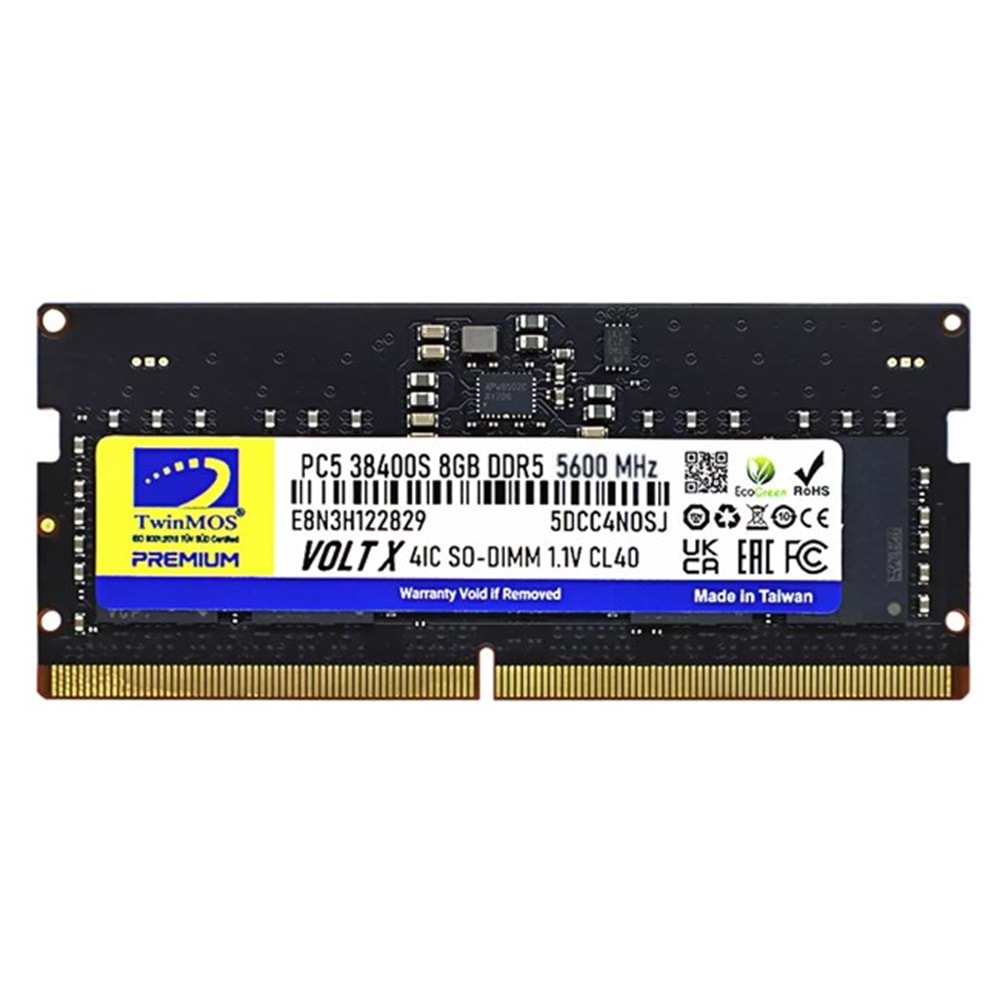 TwinMOS 8GB DDR5 5600MHz (TMD58GB5600S46) (NB)