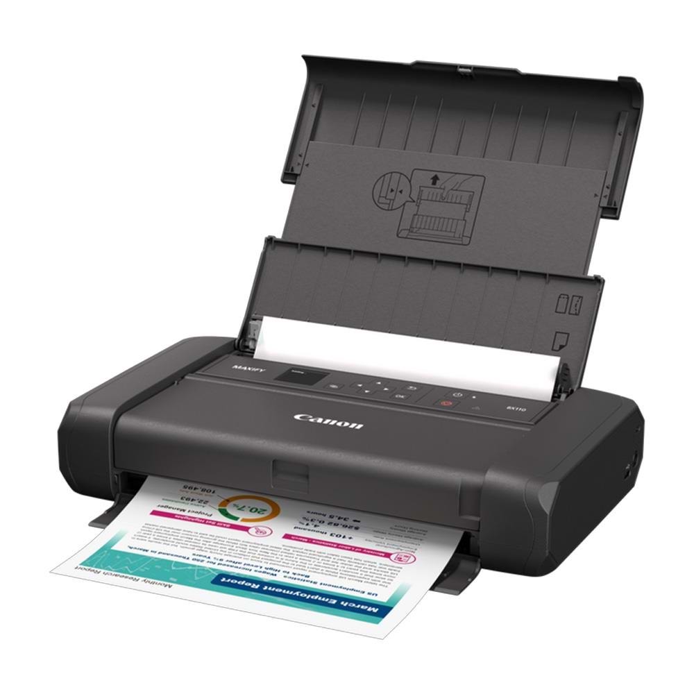 Canon Maxify BX110 Pilli Taşınabilir Yazıcı Wi-Fi