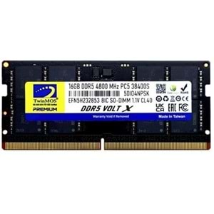 TwinMOS 16GB DDR5 4800MHz (TMD516GB4800S40) (NB)