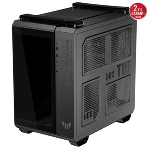 Asus TUF GAMING GT502 SİYAH ATX /MICRO-ATX / MINI-ITX Kasa (PSU Yok)