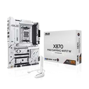 Asus X870 MAX GAMING WIFI7 W AMD X870 DDR5 M.2 USB4/USB3.2/HDMI PCI 5.0 AM5 Anak