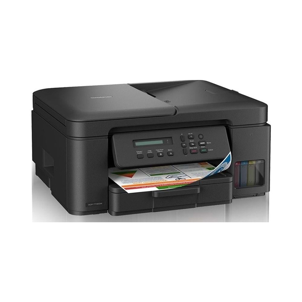 Brother DCP-T730DW Tanklı Sistem Çok Fonksiyonlu Yazıcı 27ppm (Wi-Fi, ADF)