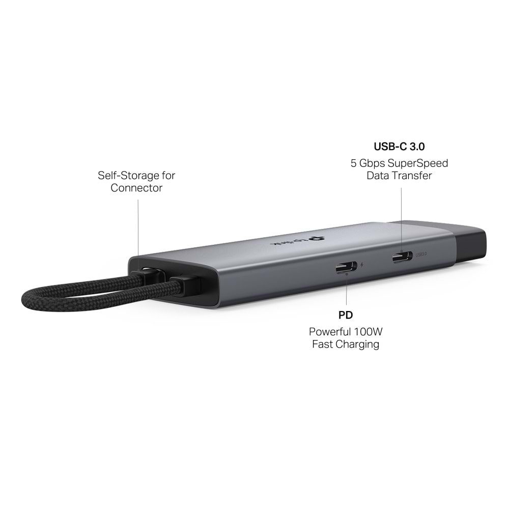 Tp-Link UH5020C USB Type-C 5 i 1 Arada Adaptör