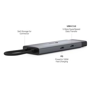 Tp-Link UH5020C USB Type-C 5 i 1 Arada Adaptör