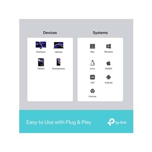 Tp-Link UH3020C USB Type-C 3 ü 1 Arada Adaptör