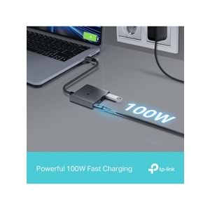 Tp-Link UH3020C USB Type-C 3 ü 1 Arada Adaptör