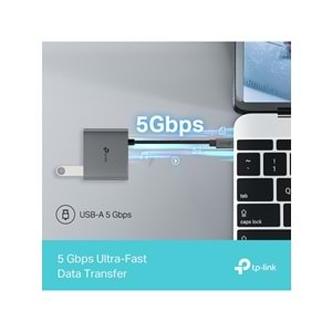 Tp-Link UH3020C USB Type-C 3 ü 1 Arada Adaptör