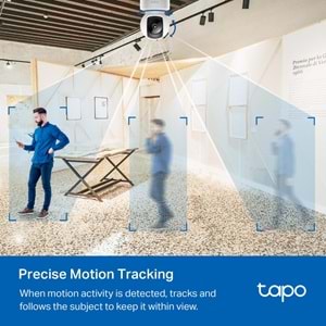 Tp-Link Tapo C202 FHD Wi-Fi Güvenlik Kamerası ( Pan / Tilt )(Çift Yön Ses)(Eth)