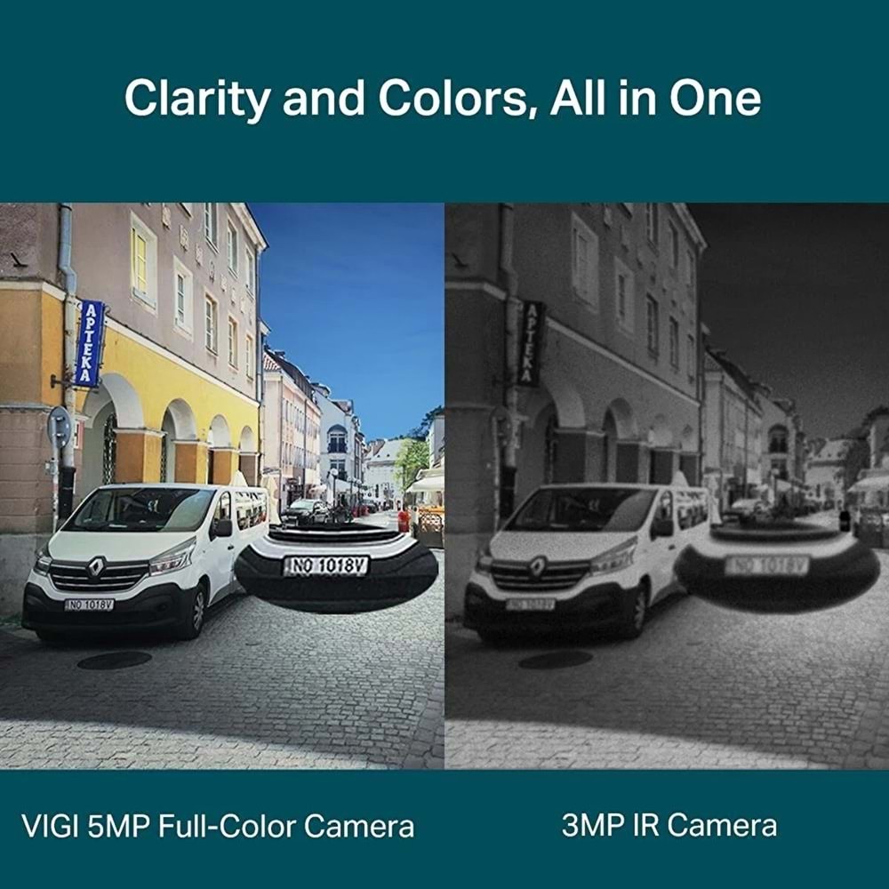 TP-link VIGI C350(4mm) 5MP Full-Color Bullet IP Kamera