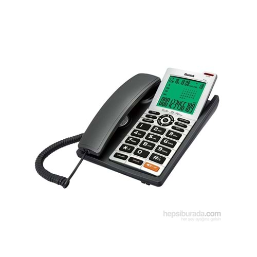 Multitek MC-140 Lcd Ekran Hafızalı Masa Telefonu