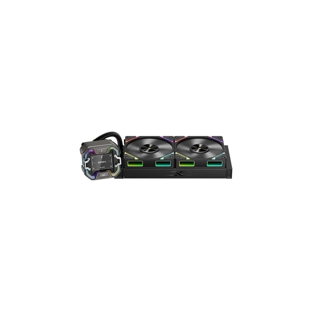 1ST Player X STARSHIP AM5/LGA1700/LGA1851 240mm PREMIUM Sıvı Soğutucu(Siyah)