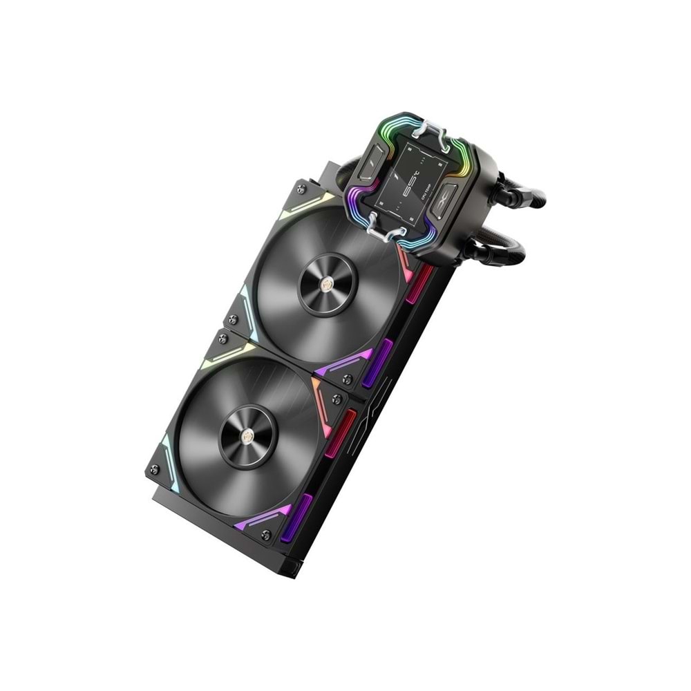 1ST Player X STARSHIP AM5/LGA1700/LGA1851 240mm PREMIUM Sıvı Soğutucu(Siyah)