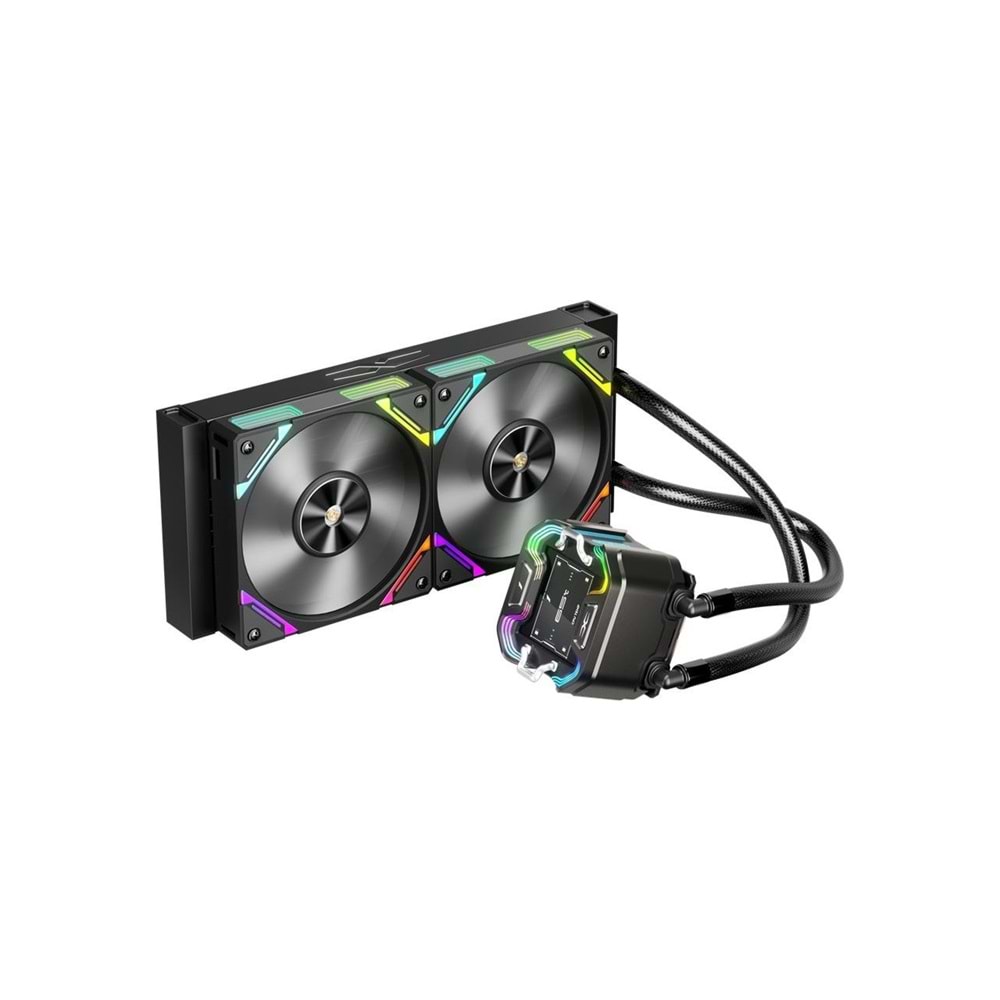 1ST Player X STARSHIP AM5/LGA1700/LGA1851 240mm PREMIUM Sıvı Soğutucu(Siyah)