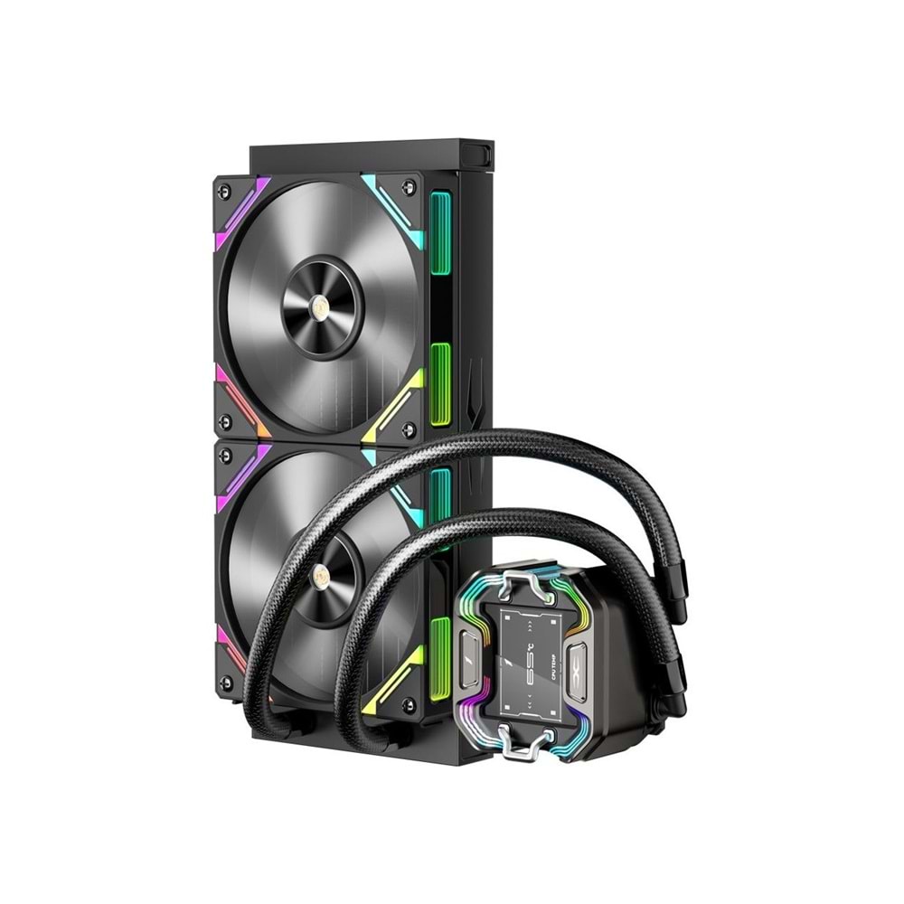 1ST Player X STARSHIP AM5/LGA1700/LGA1851 240mm PREMIUM Sıvı Soğutucu(Siyah)