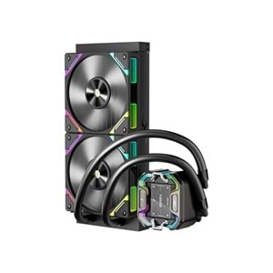 1ST Player X STARSHIP AM5/LGA1700/LGA1851 240mm PREMIUM Sıvı Soğutucu(Siyah)