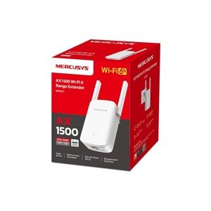 Tp-Link Mercusys ME60X AX1500 Wi-Fi 6 Range Extender ( Menzil Genişletici )