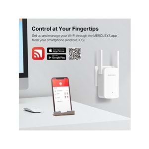Tp-Link Mercusys ME60X AX1500 Wi-Fi 6 Range Extender ( Menzil Genişletici )