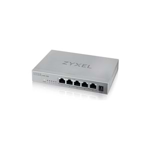 ZyXEL MG-105 5 Port Multi-GigaBit 2.5Gbps Metal Kasa Yönetilemez Masaüstü Switch
