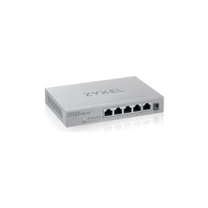 ZyXEL MG-105 5 Port Multi-GigaBit 2.5Gbps Metal Kasa Yönetilemez Masaüstü Switch