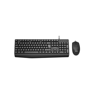 Philips SPT6237B Siyah Türkçe Q USB Kablolu Klavye Mouse Set