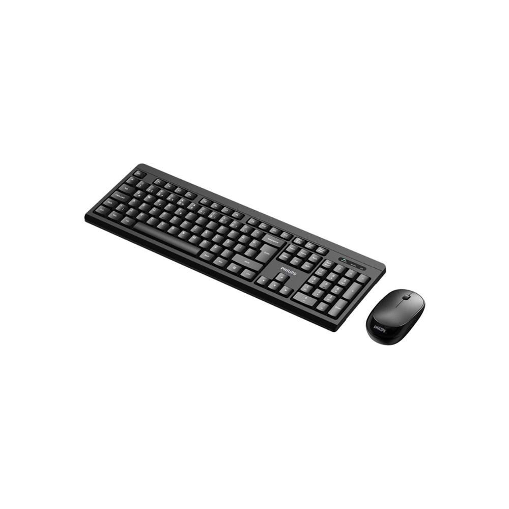 Philips SPT6324B Siyah Türkçe Q 2.4Ghz Kablosuz Klavye Mouse Set