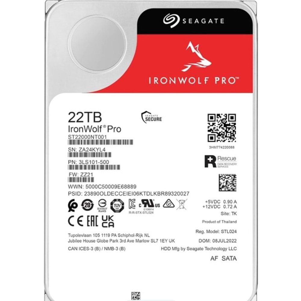 TB Seagate 22 3.5