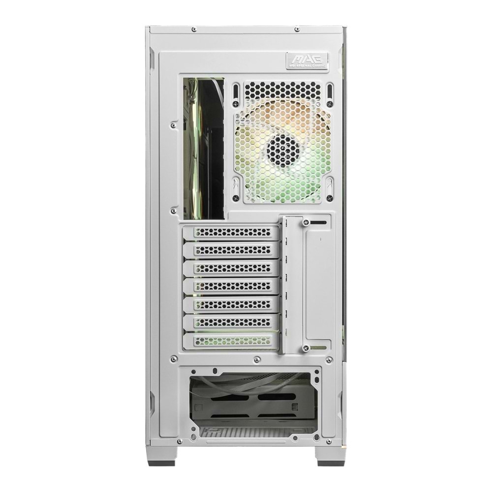 MSI MAG PANO 110R PZ WHITE TEMPERLI CAM 3X120MM 1X120MM ARGB FAN ATX Beyaz