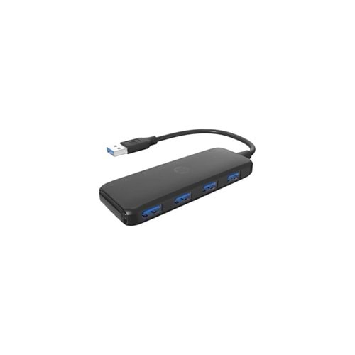 HP DHC-CT110 4 PORT USB 3.0 USB Çoklayıcı HUB Siyah