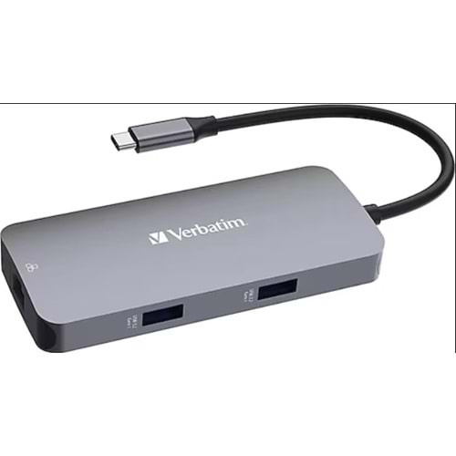 HUB USB-C Pro Multiport 5 Port 1xHDMI 1xRJ45 2xUSB-A 3.0 1xUSB-C
