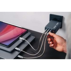 VERBATIM 32205 GNC-240 GaN Charger 240W xUSB-C 140W /1 x USB-C 100W/1xUSB-C 65W